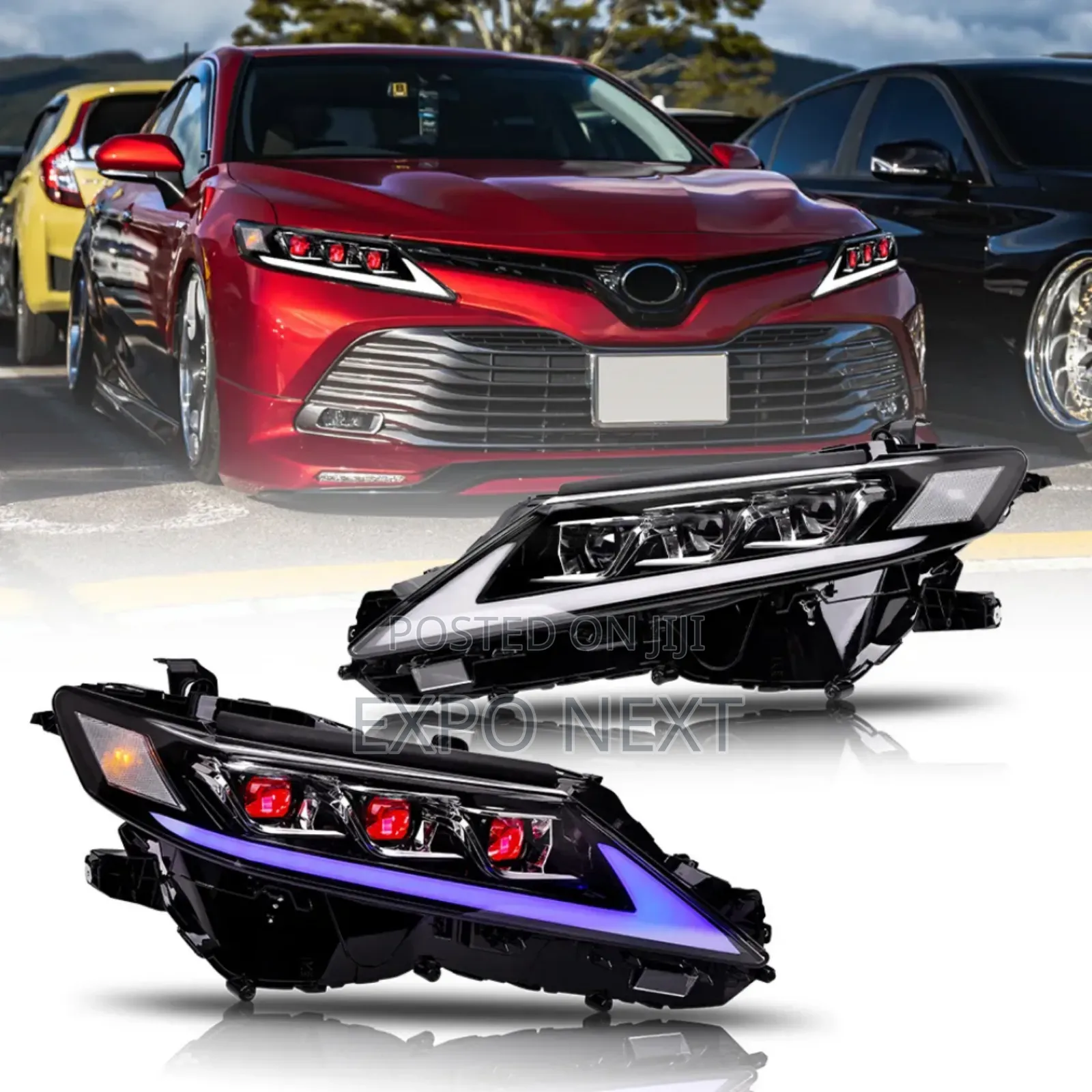 Camry 3 Eyes Led Headlight For 2018-2020