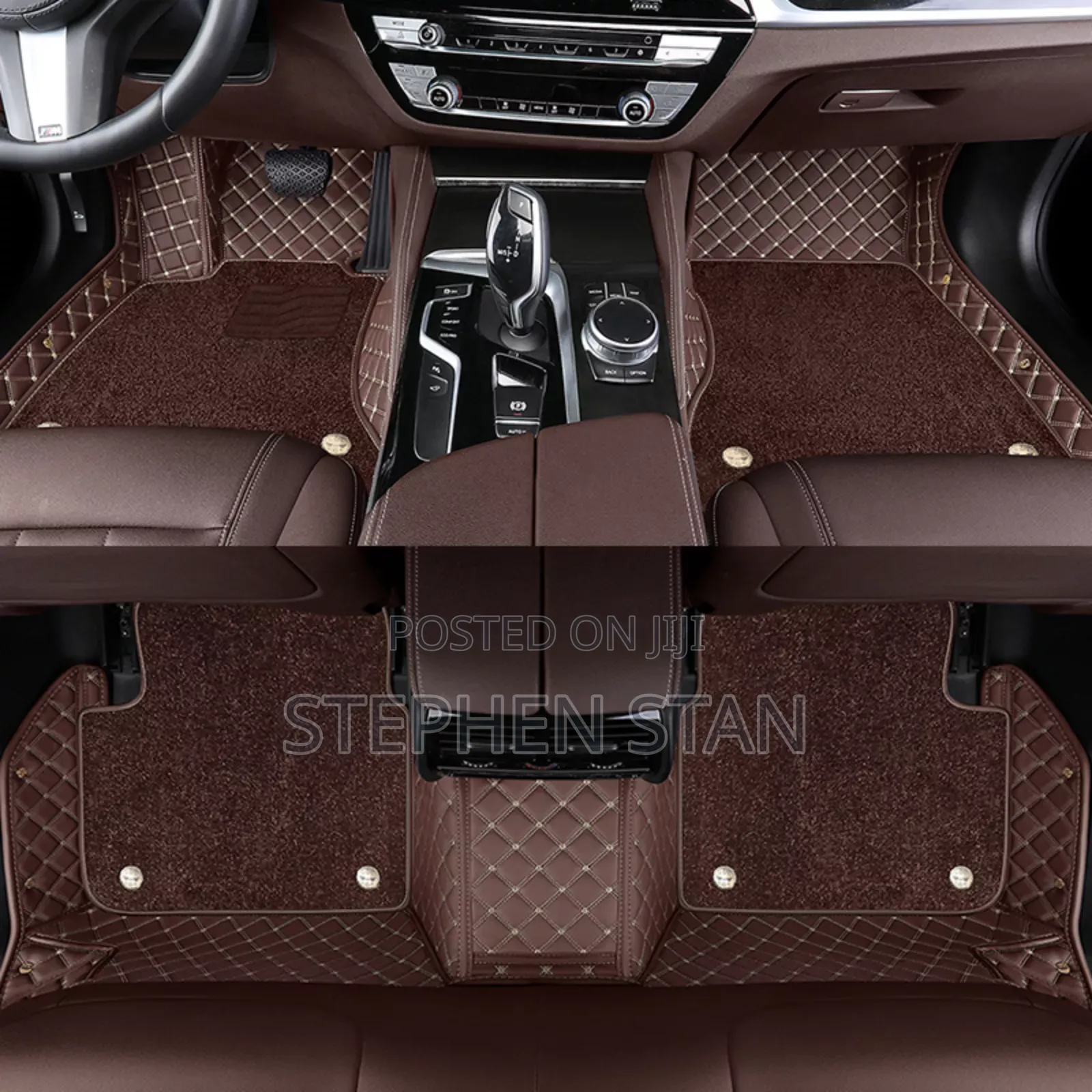 Foreign Customized 5d Double Layer Car Interior Floor Mats Hq