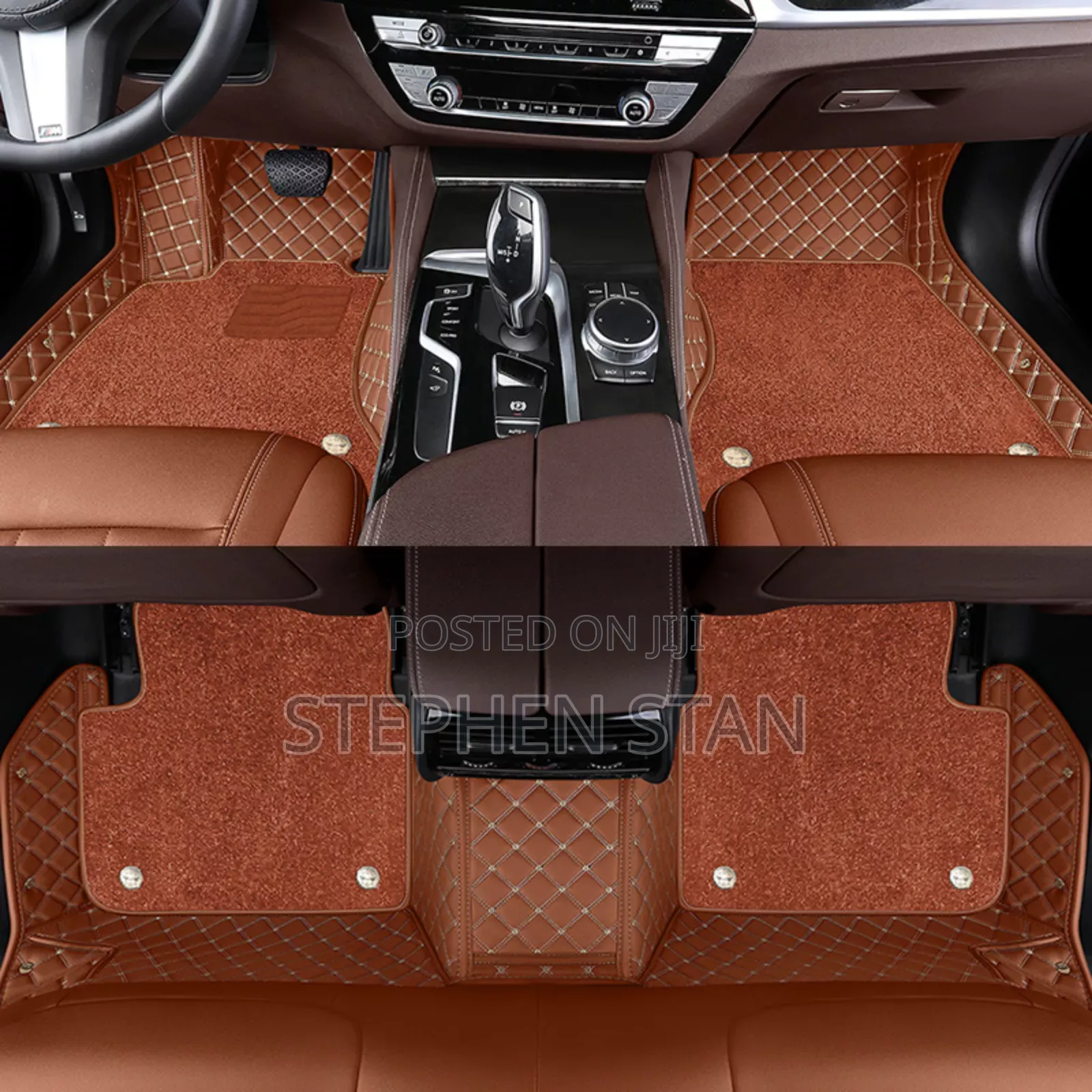 Foreign Customized 5d Double Layer Car Interior Floor Mats Hq