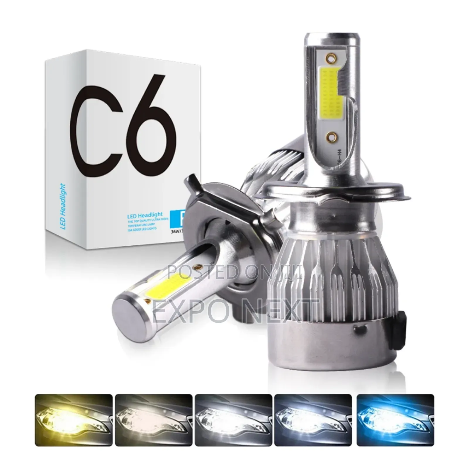 C6 Led Headlight Bulb Most High Powerfull Led Headlights