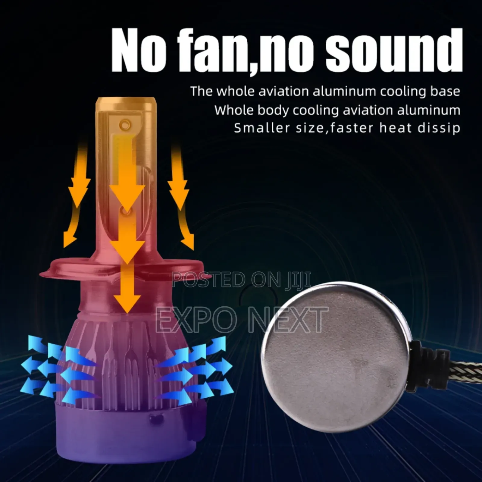 C6 Led Headlight Bulb Most High Powerfull Led Headlights