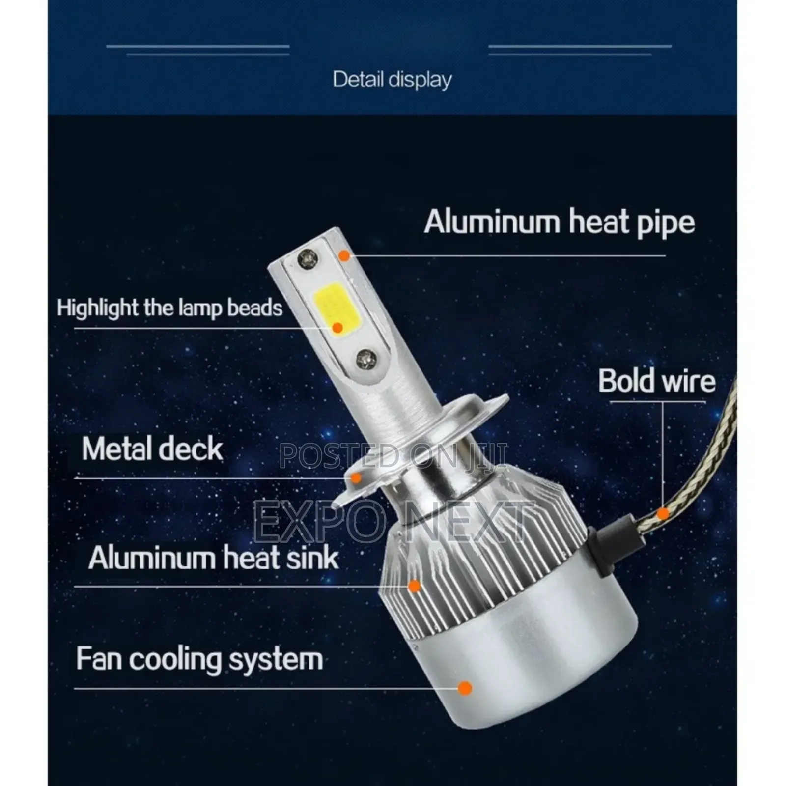 D Series Led Light Bulbs 110w Universal