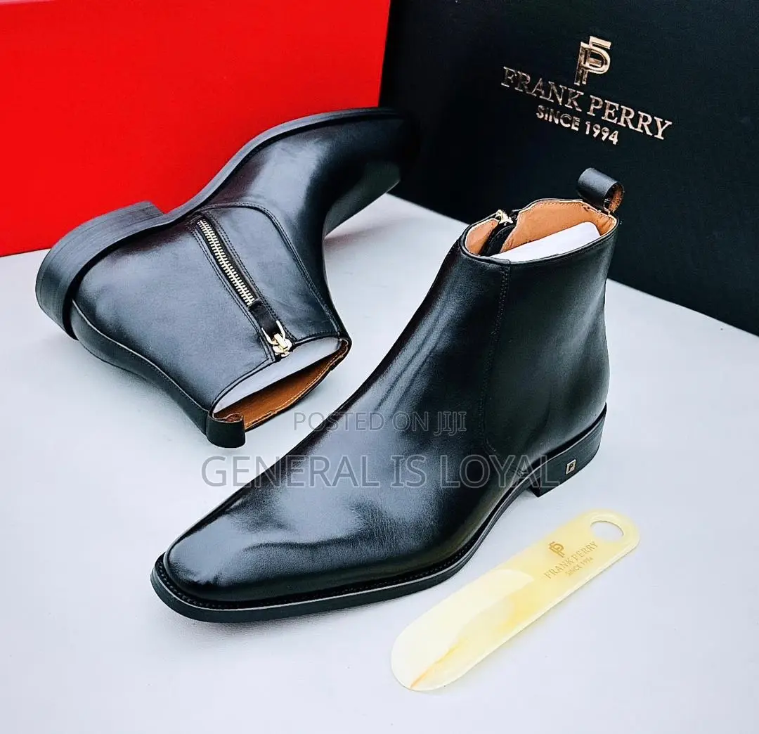 Frank Perry Zip And Lastic Boot