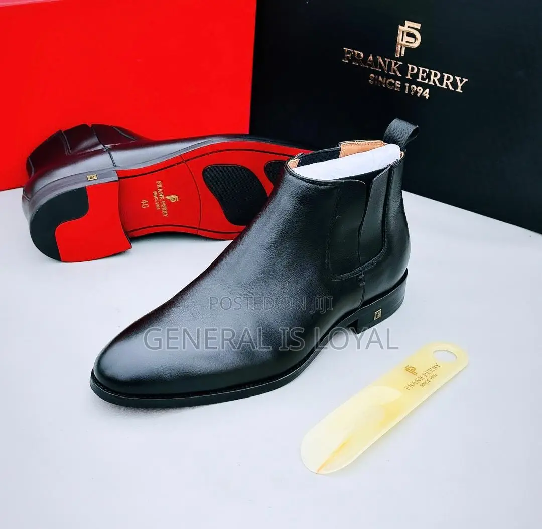 Frank Perry Zip And Lastic Boot