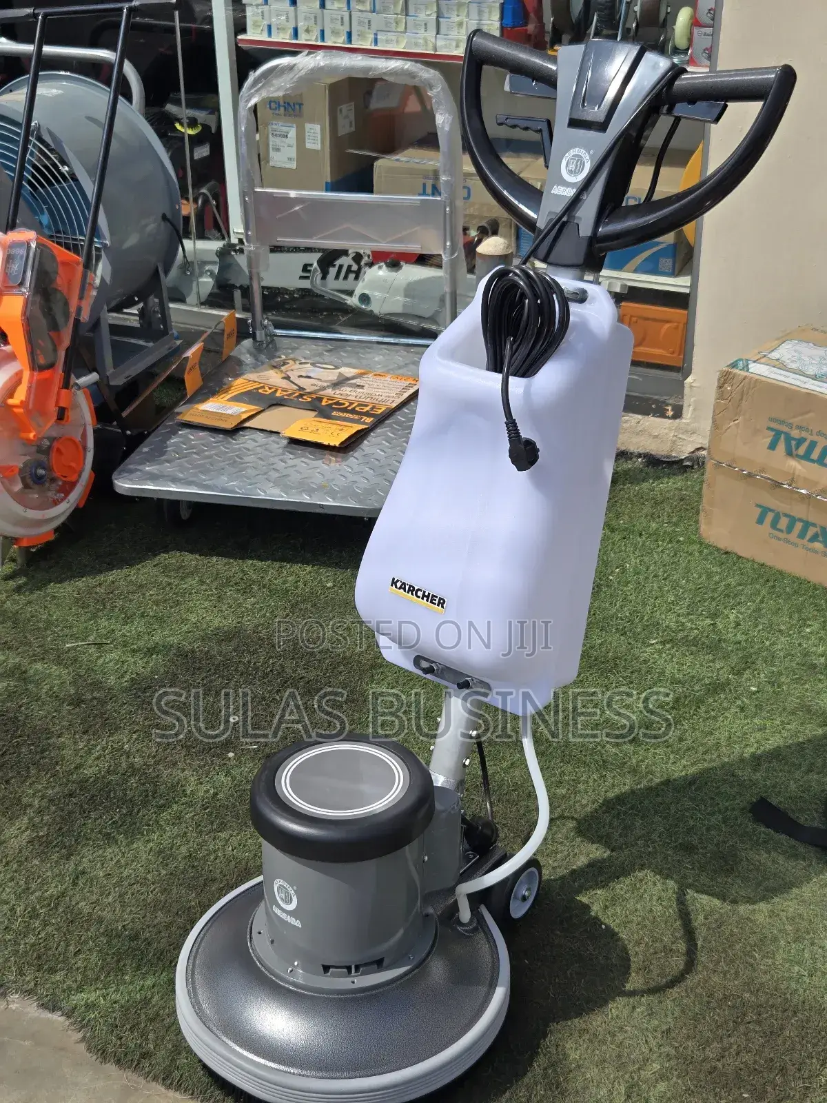 Karcher Scabbing and Polishing Machine.