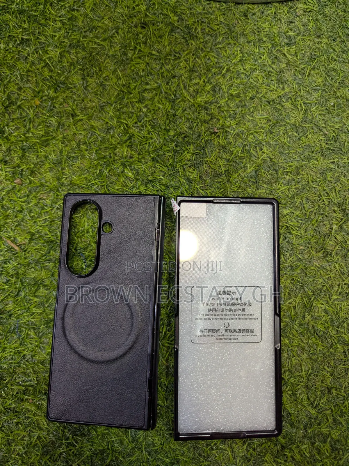 Z Fold 7 360° Protection Leather Case (Screen and Hinge Protection )