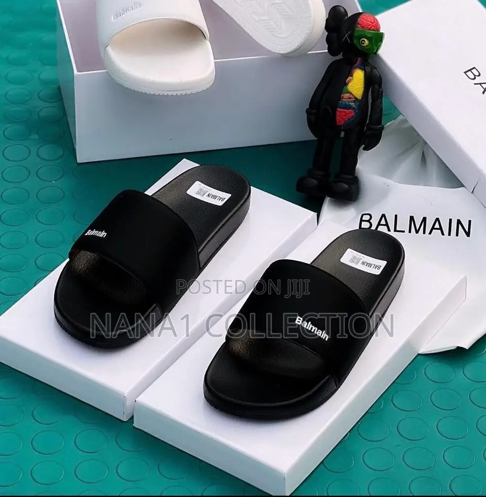 Balmain Unisex Slides