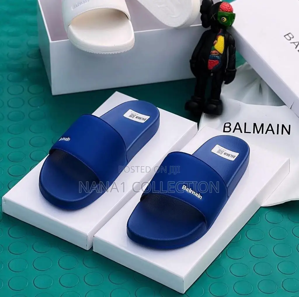 Balmain Unisex Slides