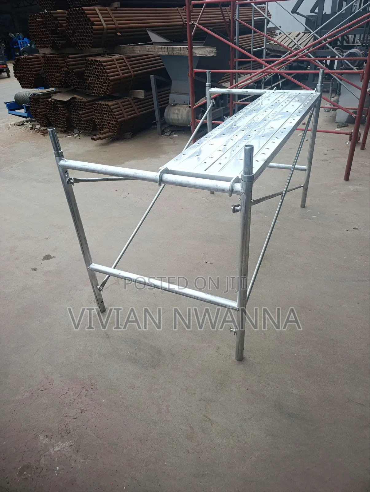 Galvanized 1 Step Scaffold
