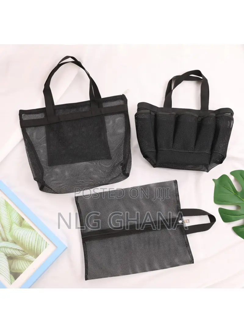 PCS Bath Sauna Mesh Bag Travel Makeup Tote Bag. Tvx27373