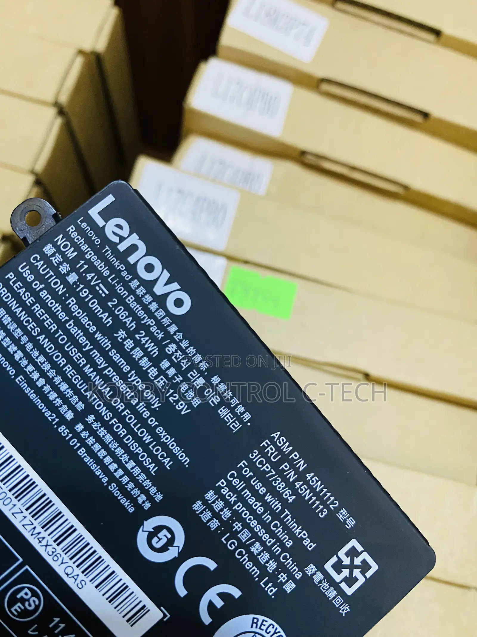 45n1112 Lenovo T440, T450, T460, X230 Original Grade a Inbuilt Battery