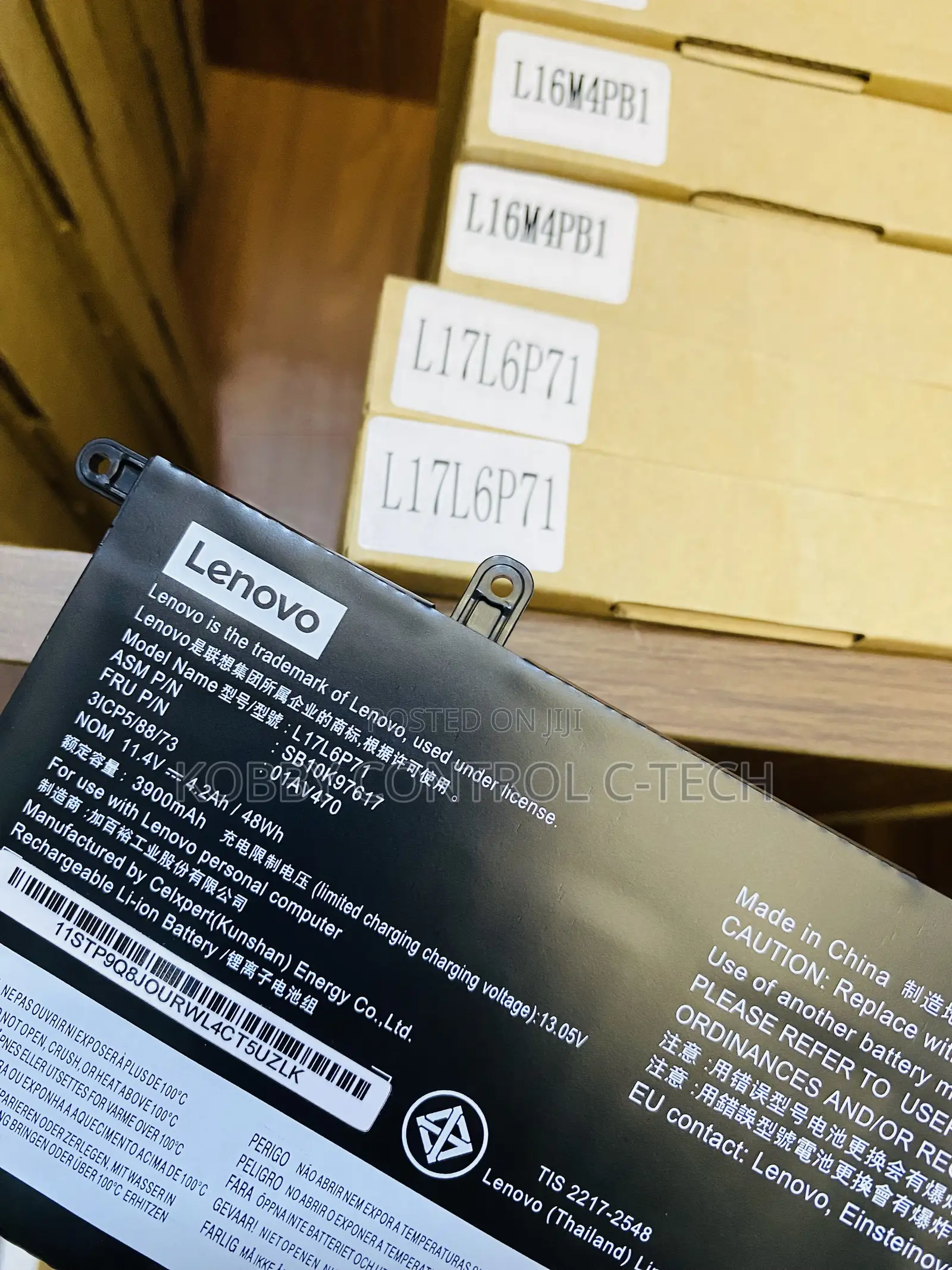 L17l6p71 Lenovo X280, A285 Original Grade a Inbuilt Battery