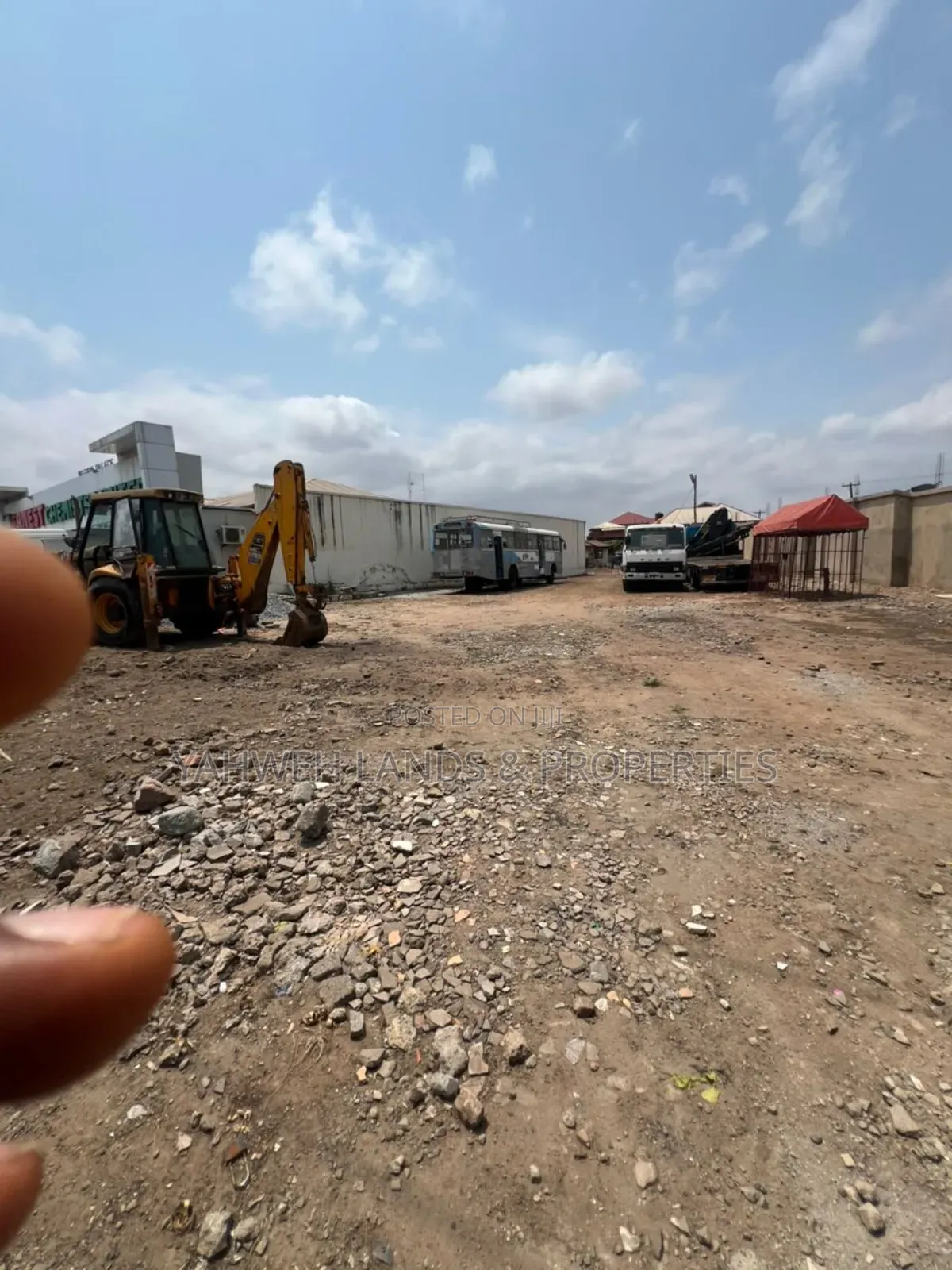 Roadside Land for Rent, Spintex. One Year Minimum Lease
