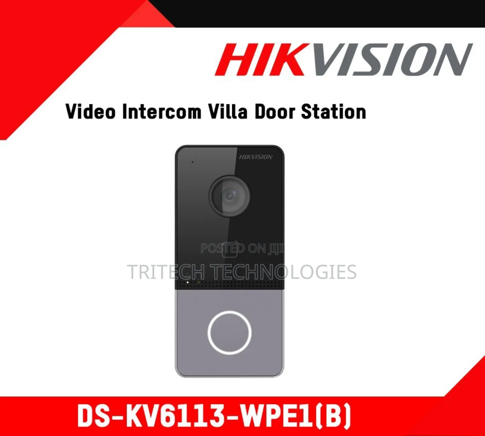 Hikvision Ds-kv6113-wpe1(C) Poe/Wifi Villa Outdoor Station