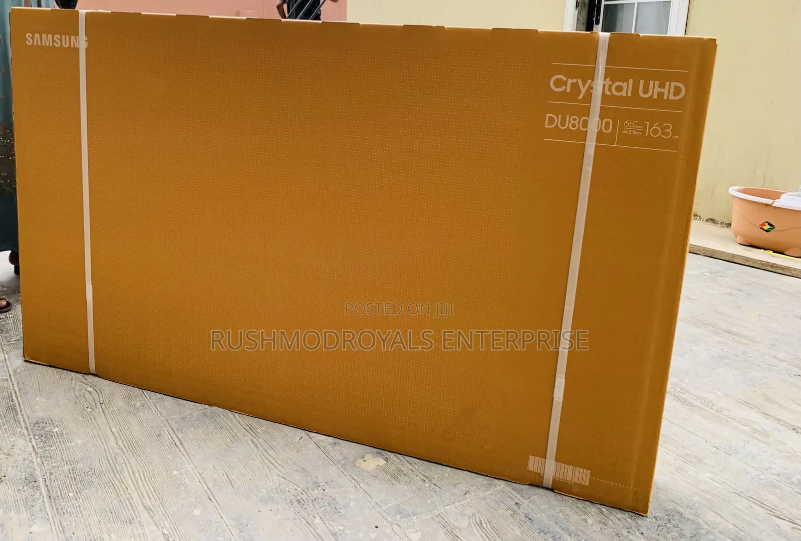 Samsung 65” Crystal Uhd Du8000 Tizen Os Smart Tv
