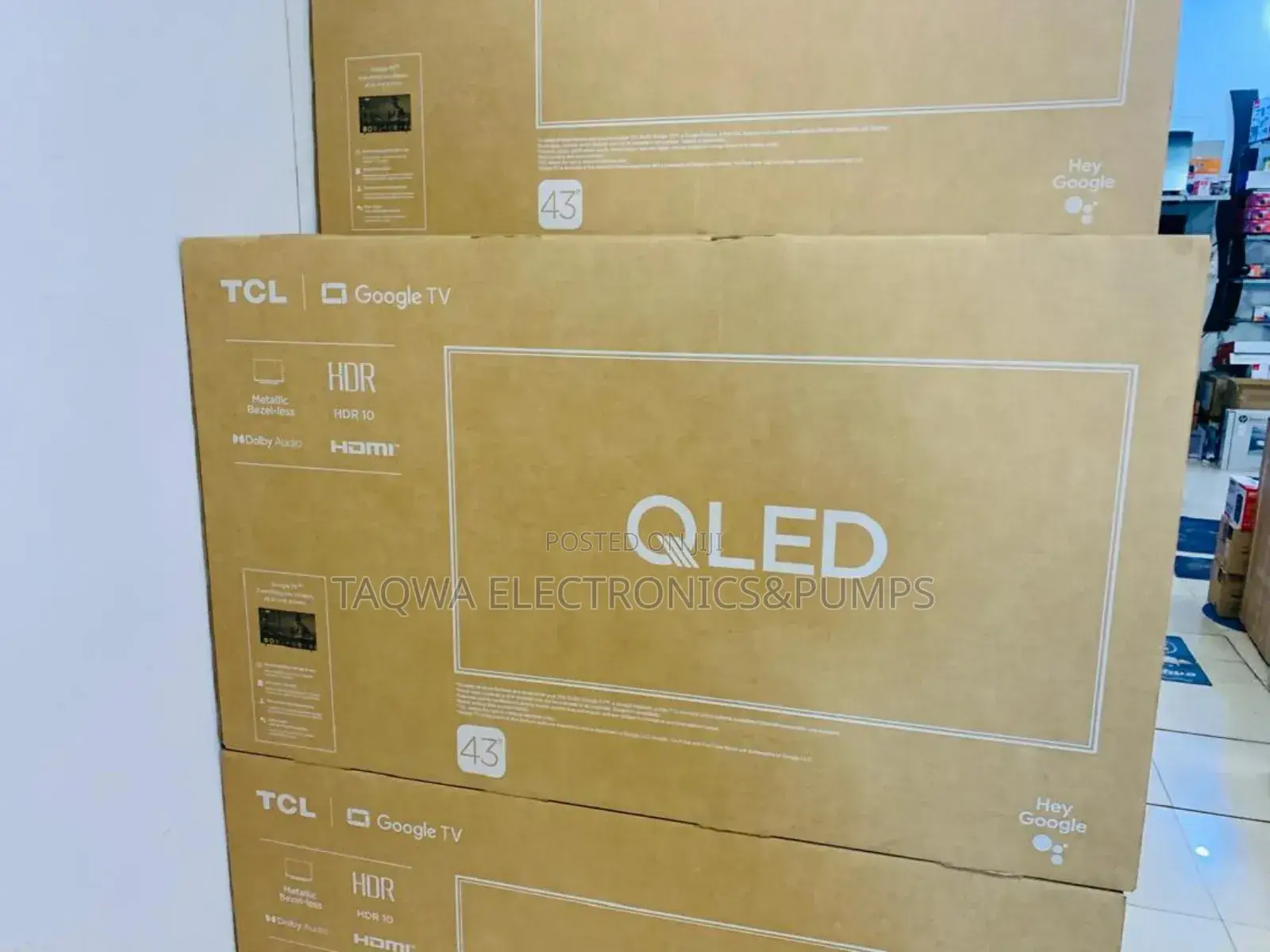 The Qled 43inch Qled TCL Android Tv