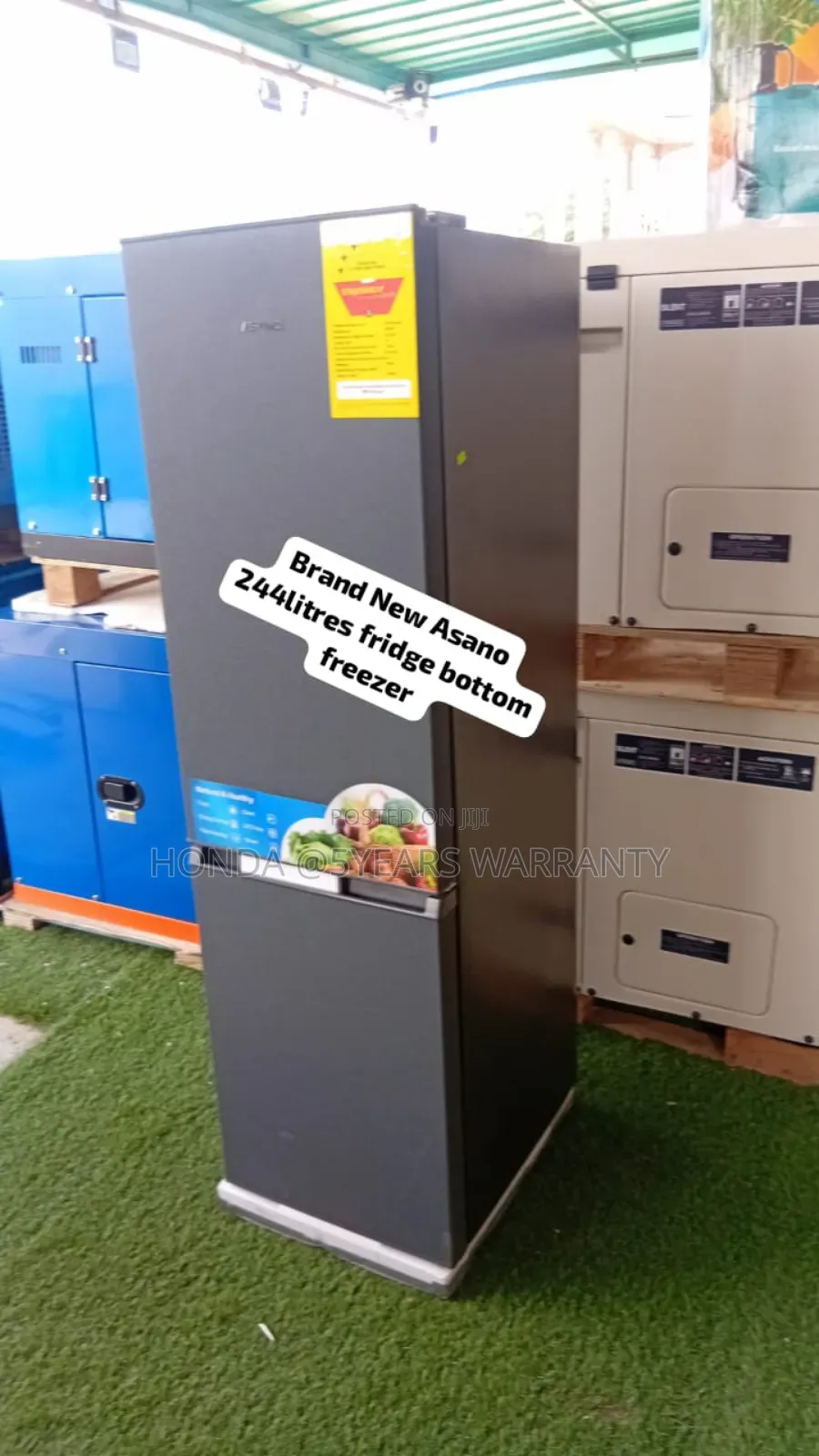 3star Asano 244litres Fridge Bottom Freezer Asano Fridge