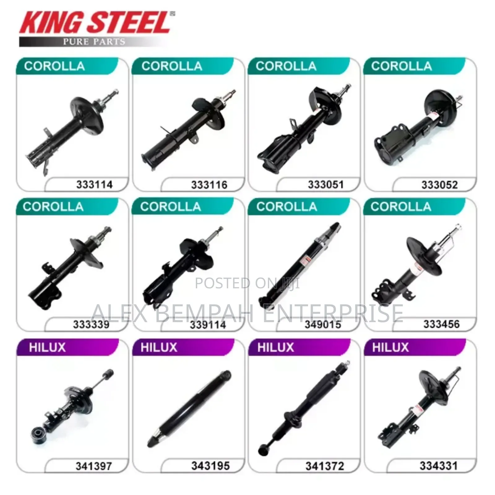 Corolla Front Shock Absorbers