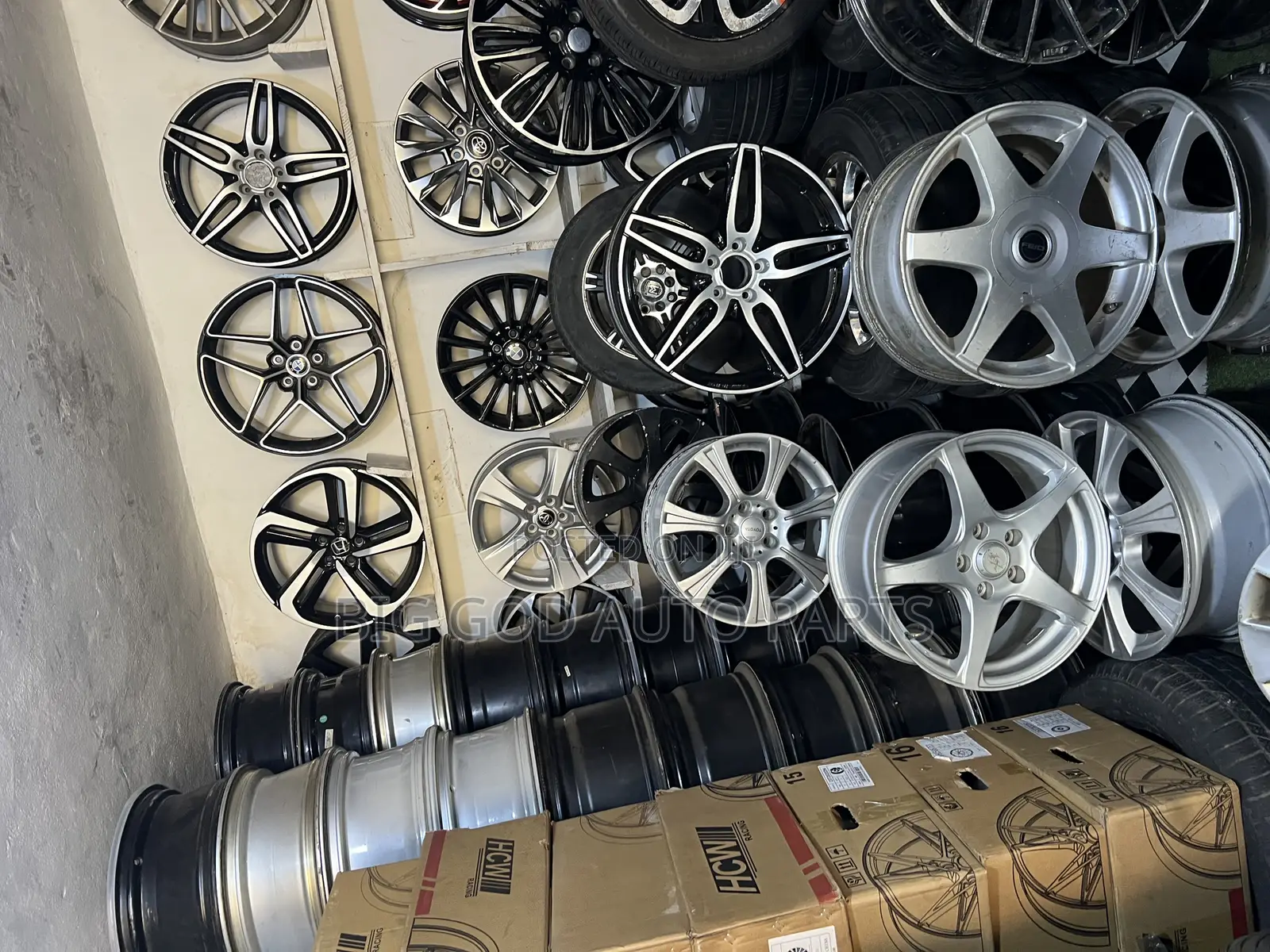 All Types of Rims. Available