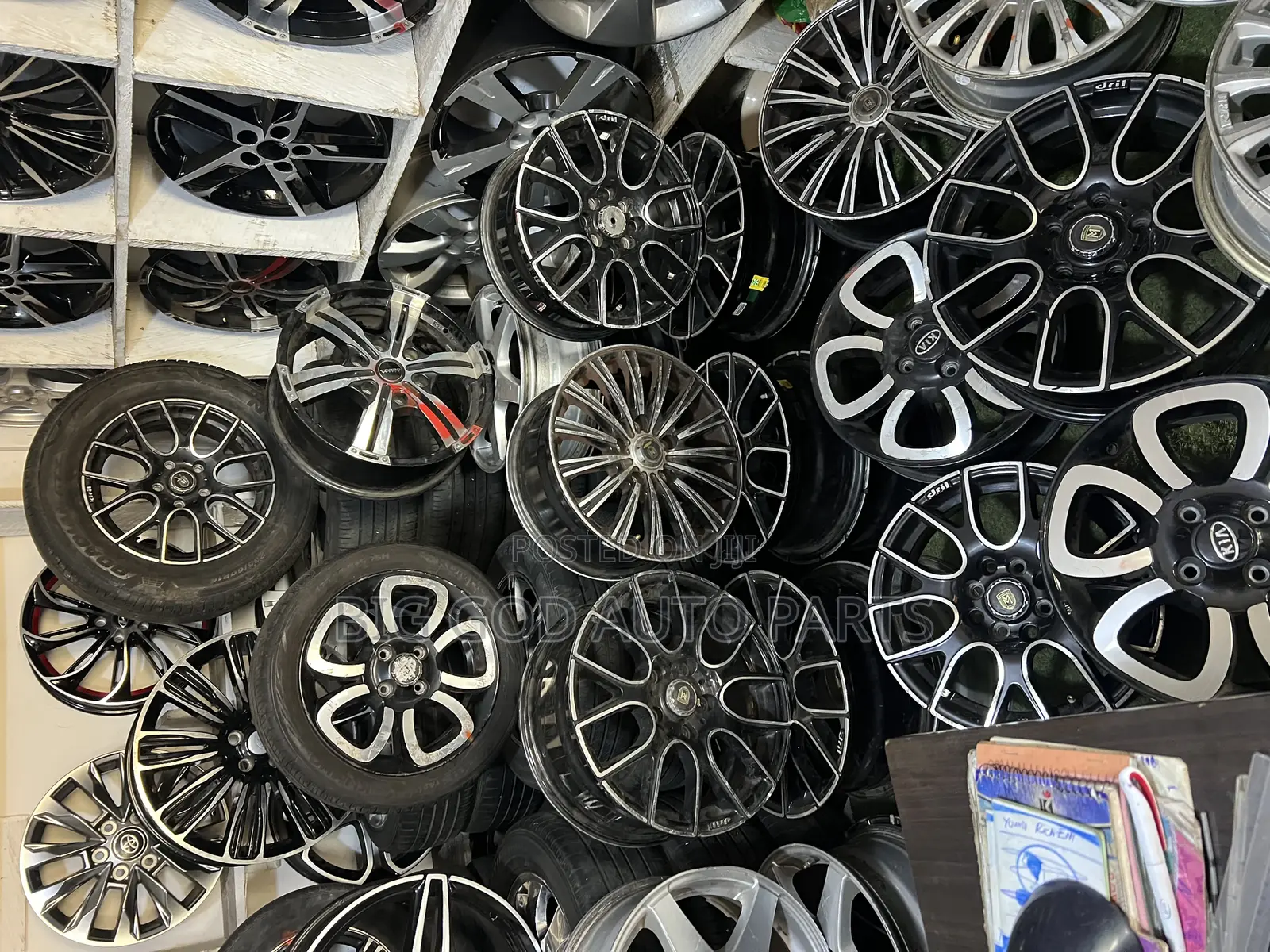 All Types of Rims. Available