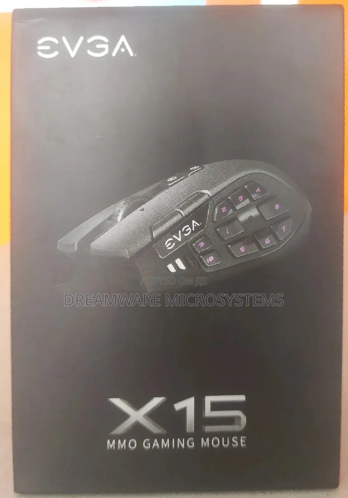 Evga X15 Mmo Gaming Mouse, , Wired, Black, 5 Profiles, 20 Buttons