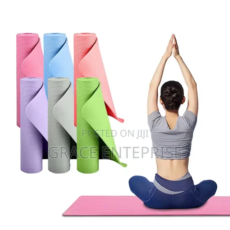 High Quality and Anti Slippery Yoga Mat in Diff Colors