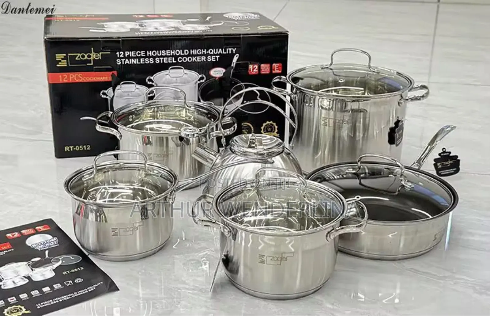 12pieces Stainless Cooking Utensils