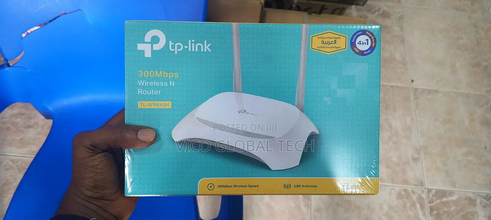 Tp-link Tl-wr840n 300mbps Wireless N Router.