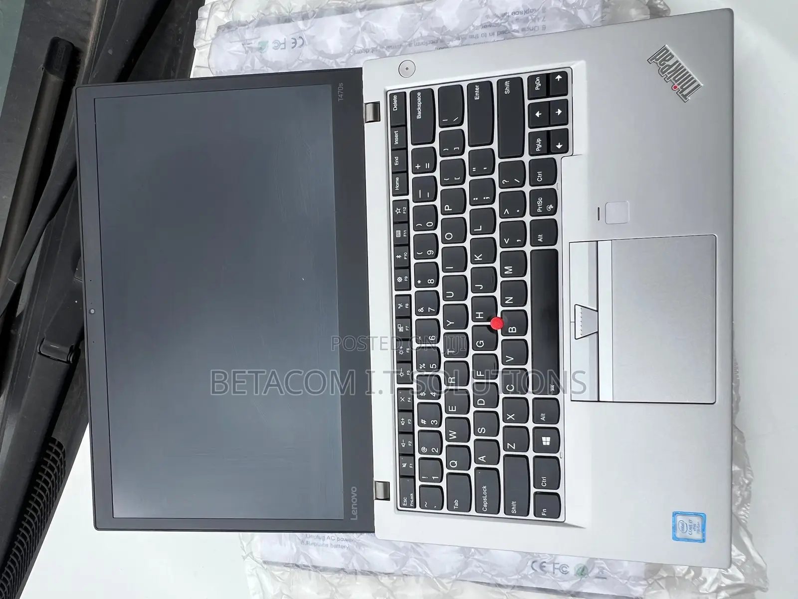 Laptop Lenovo ThinkPad T470s 8GB Intel Core i7 SSD 256GB