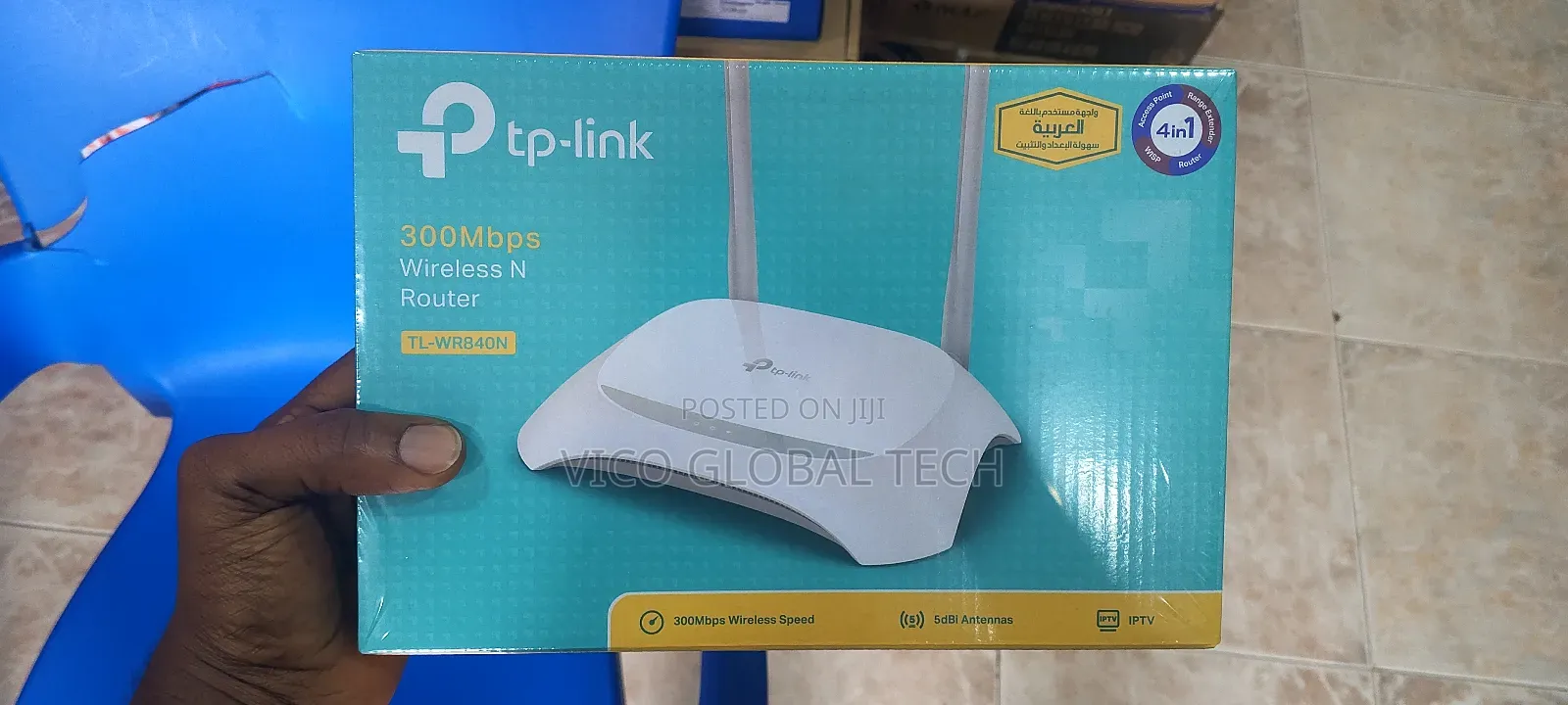 Tp-link Tl-wr840n 300mbps Wireless N Router.