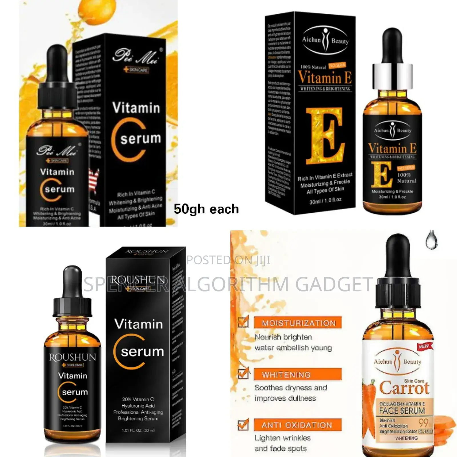 Aichun Beauty/ Pei Mei/ Roshun/ Carrot Serum/Vitamin C Serum