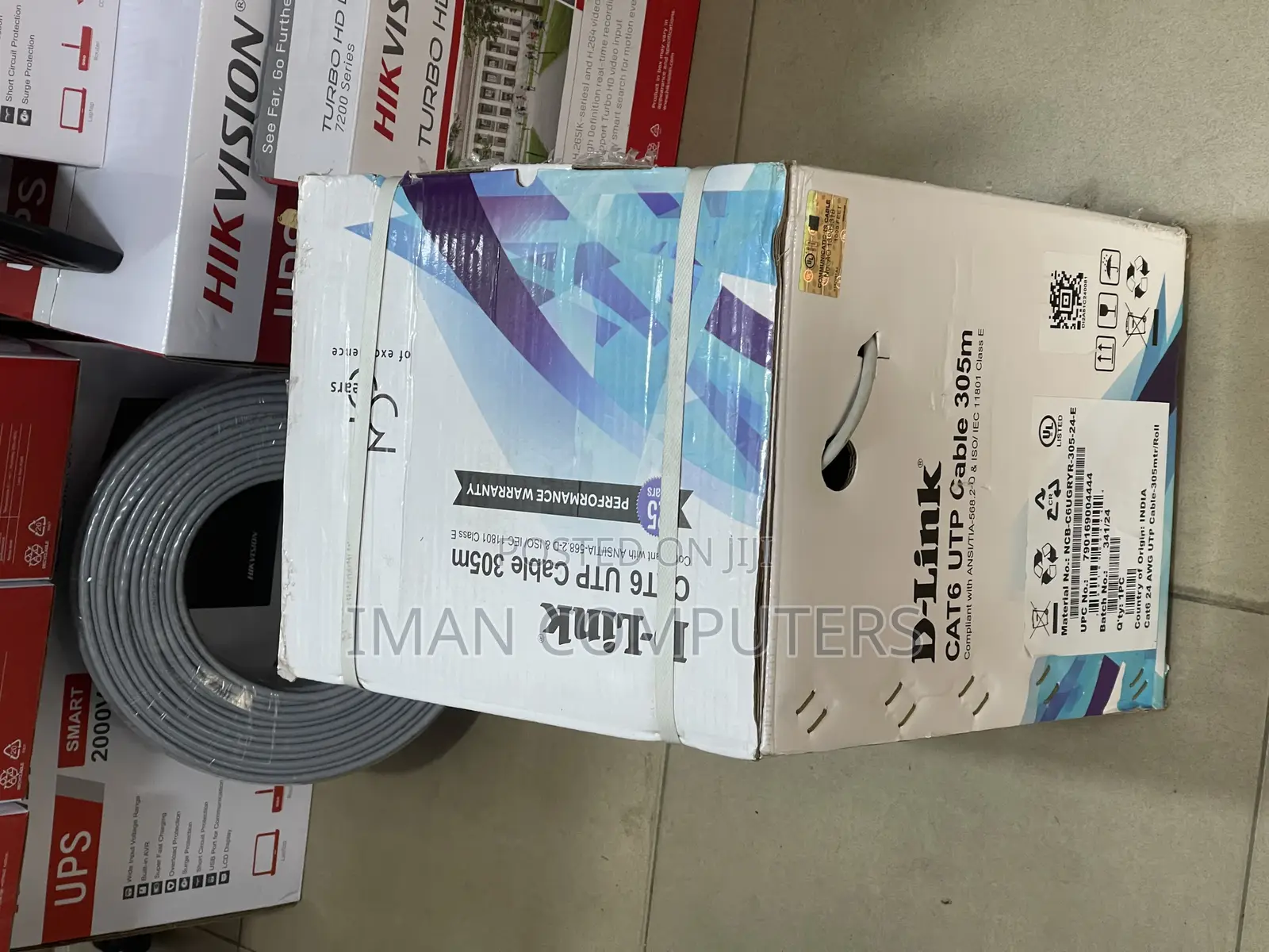 D-Link Network Cable 305m Pure Copper