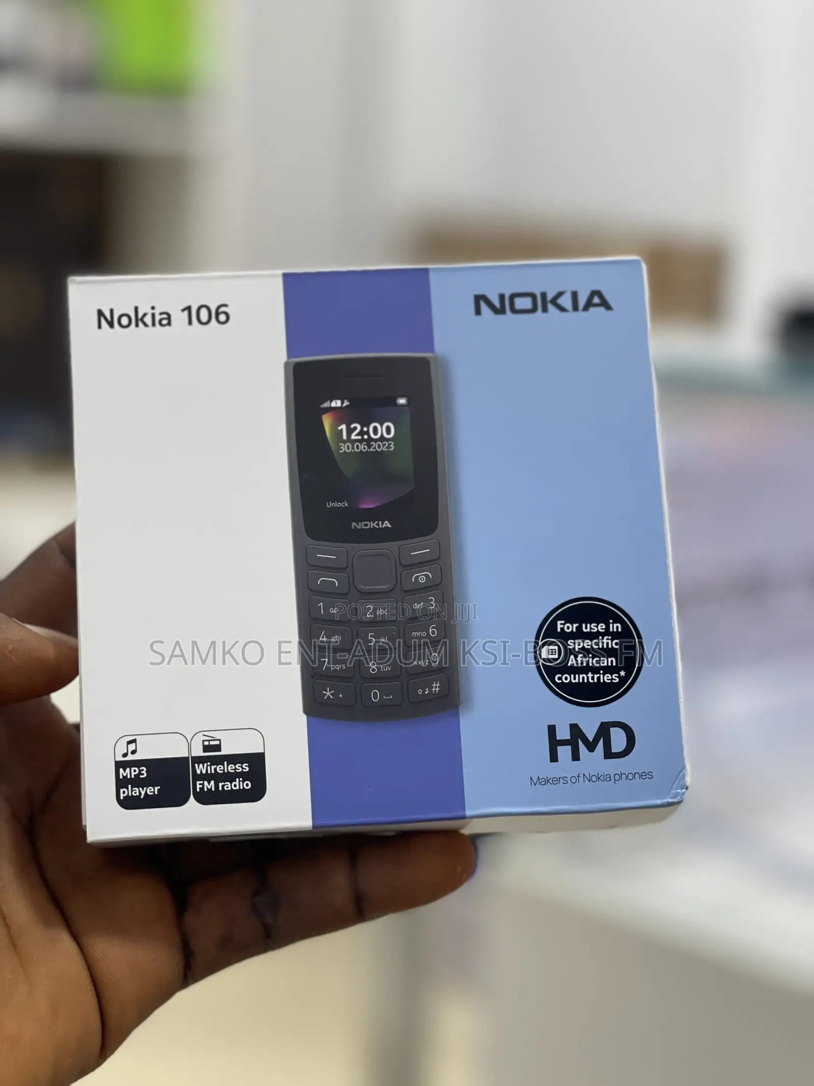 New Nokia 106 Blue