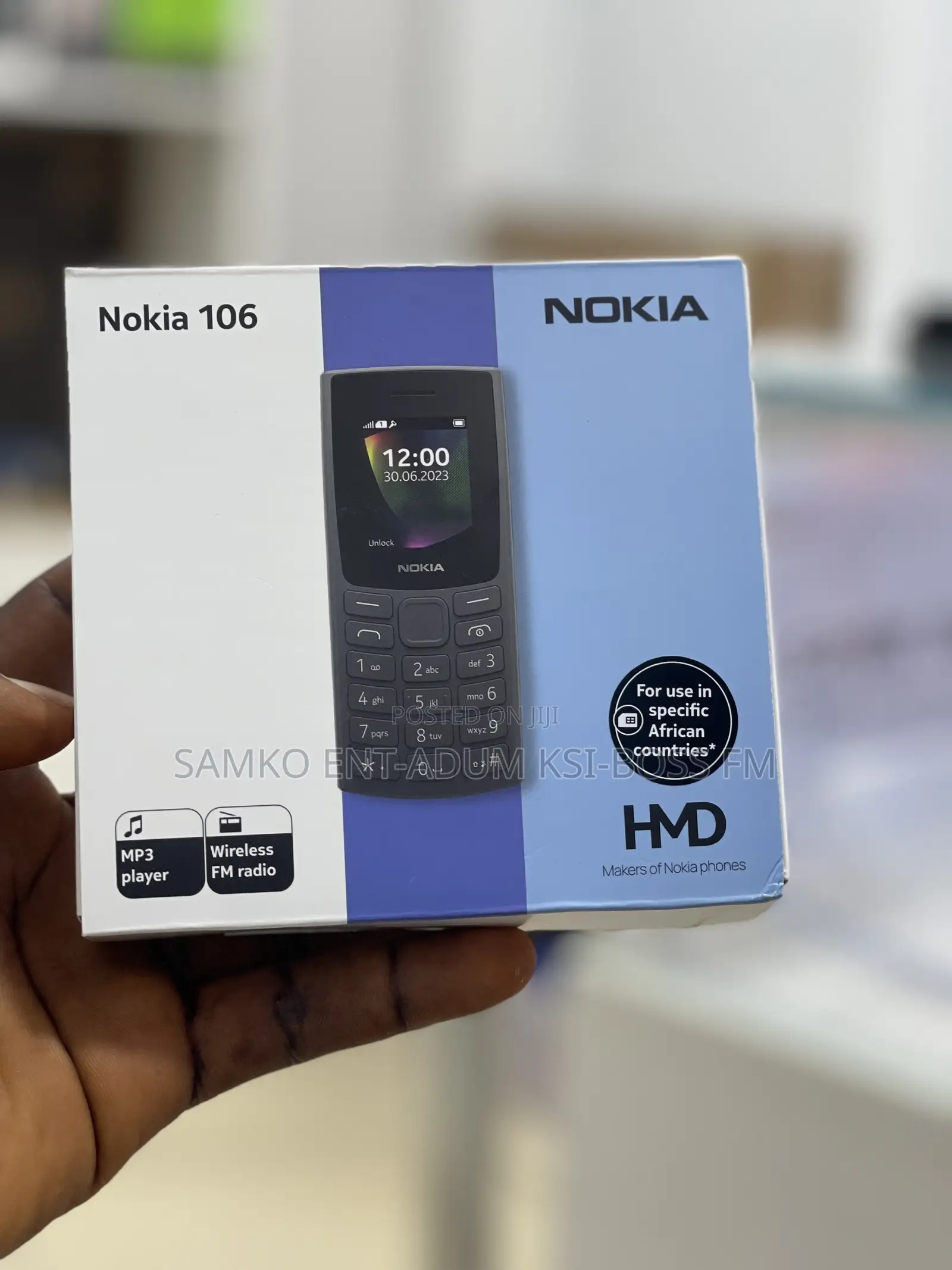 New Nokia 106 Blue
