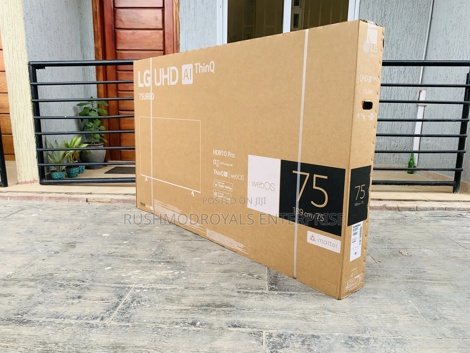 Lg 75’’ Uhd Ai Thinq Model: 75ur80506lk