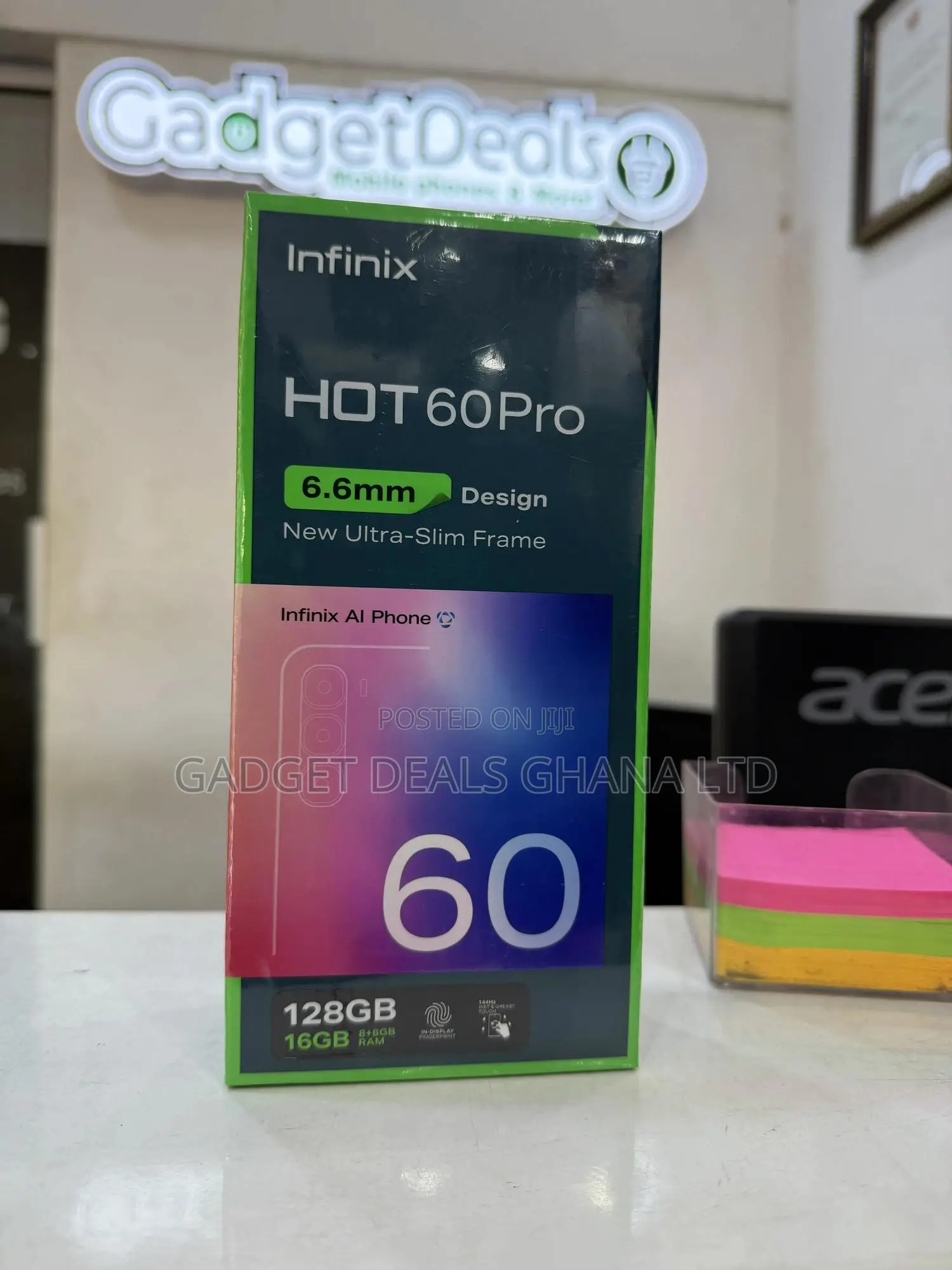 New Infinix Hot 60 Pro+ 128 GB Black