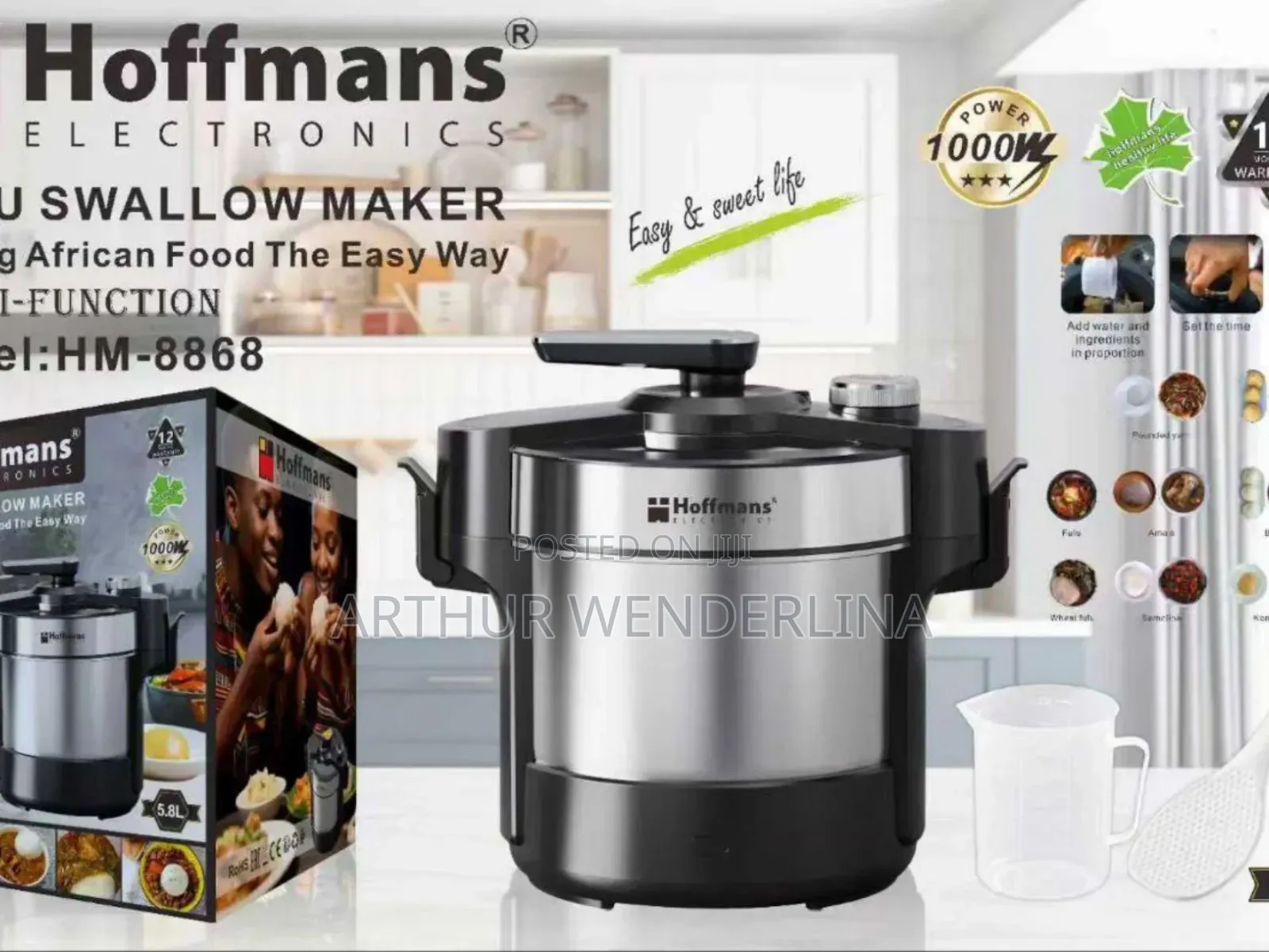 Hoffman Sallow Maker . 5.8liters
