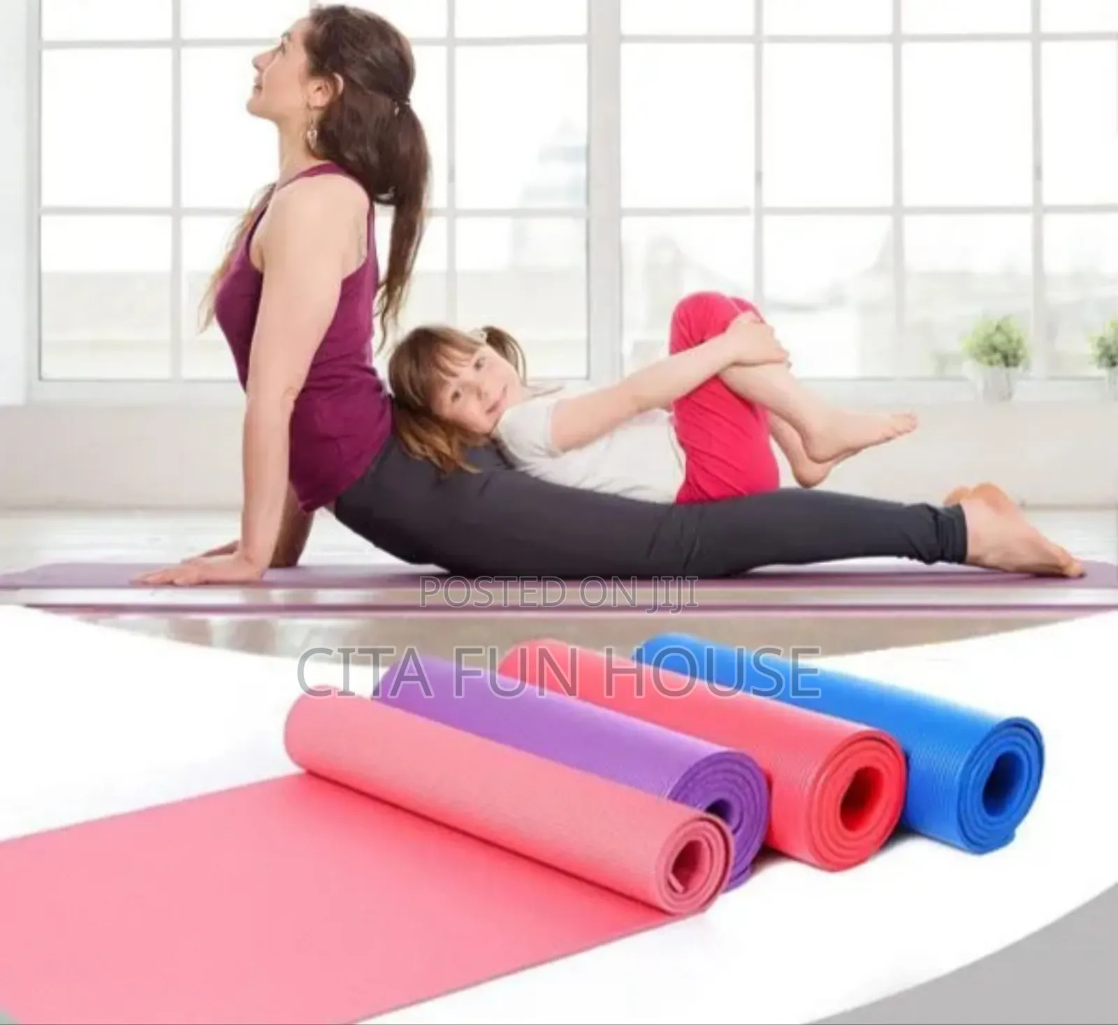 Double Sided Yoga Mat / Gym Mat