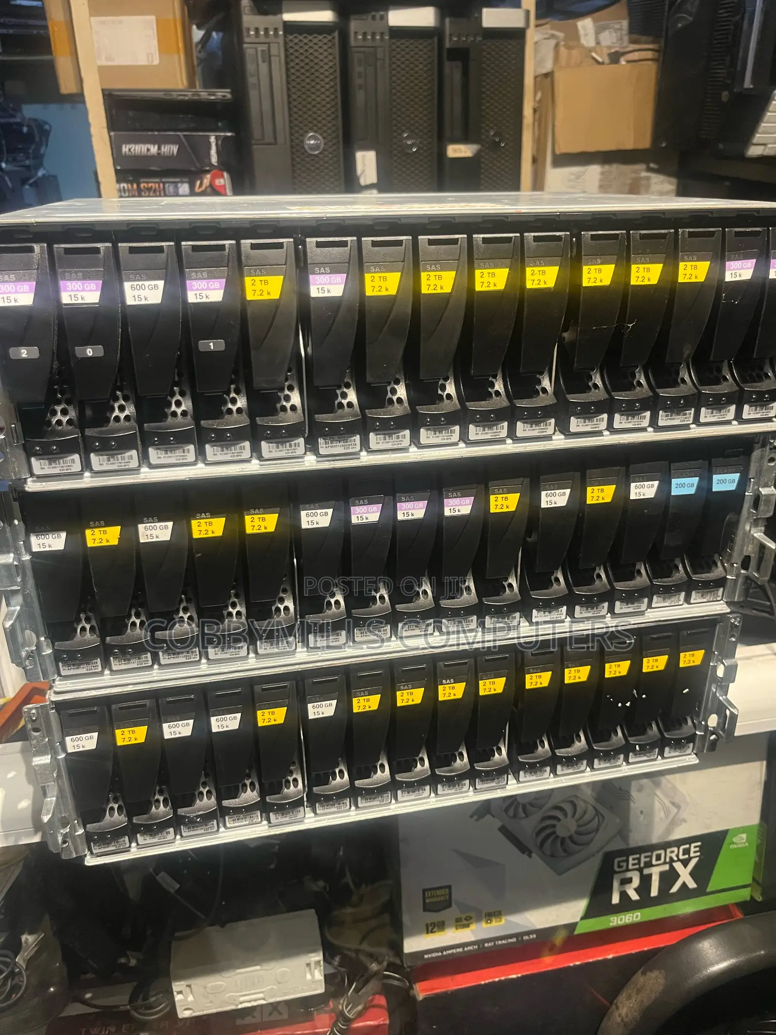 Emc 15 Bay Sas Storage Bay 2u
