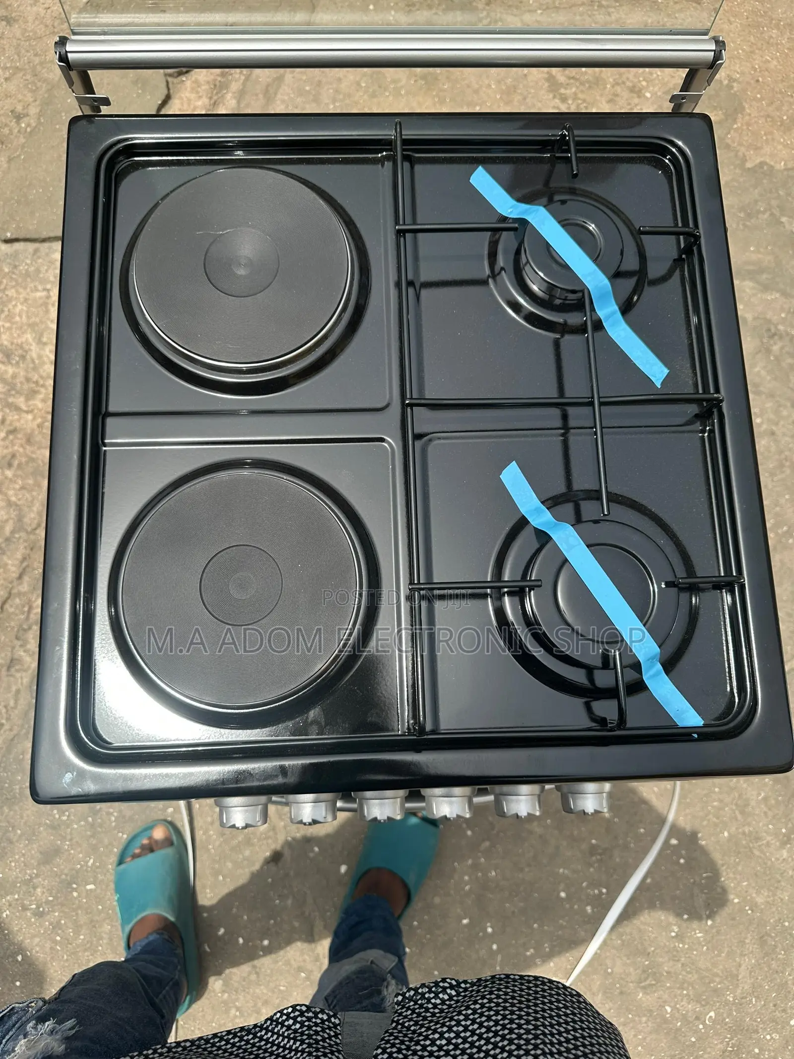 60cm by 60cm 2+2 Electric Gas Ferre Cooker