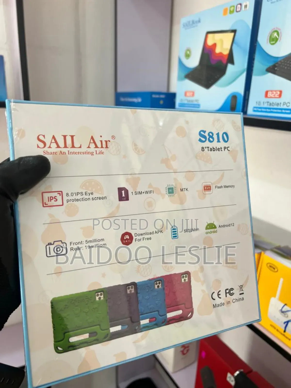 New Sail Air S810 128 GB Black