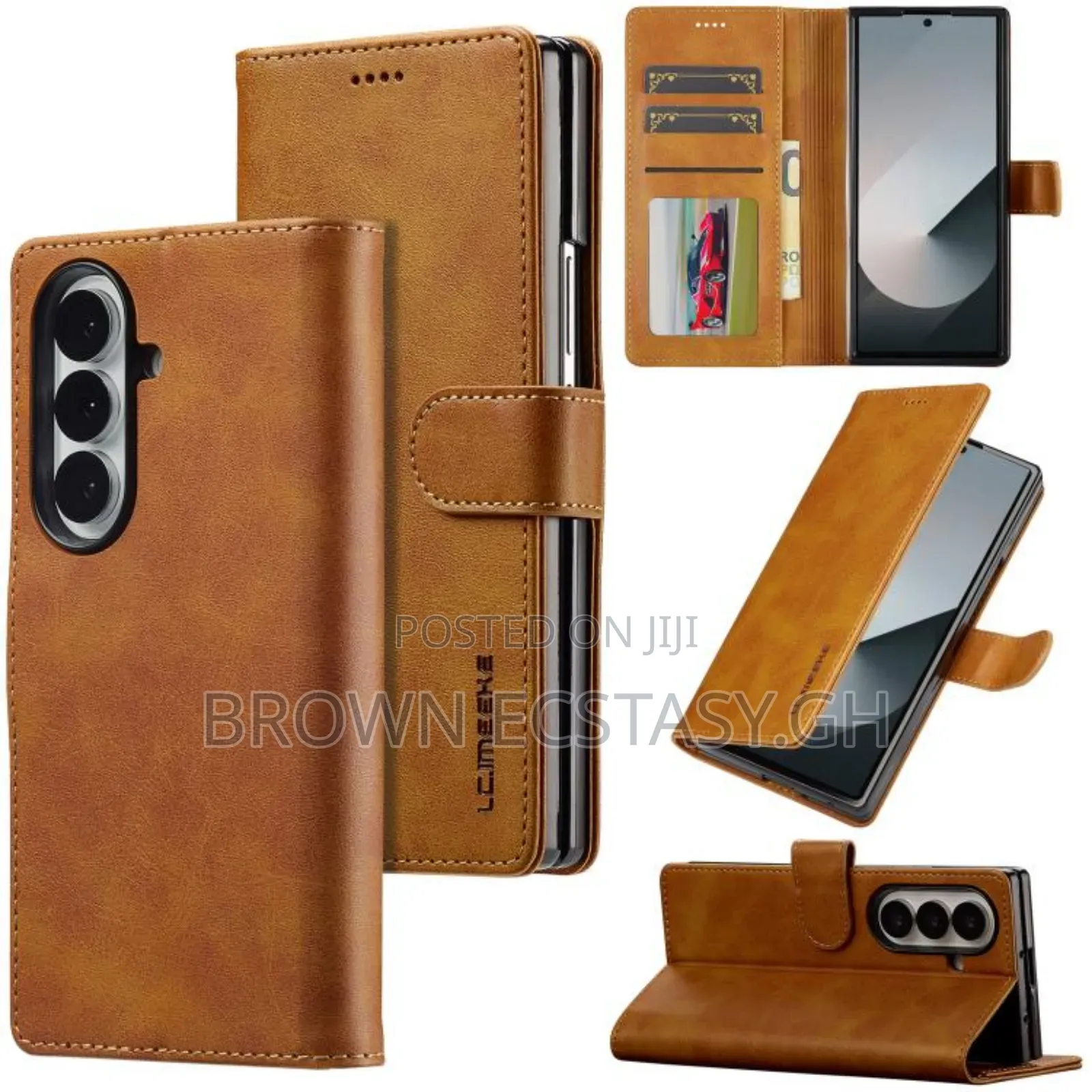 Z Fold 7 Leather Case