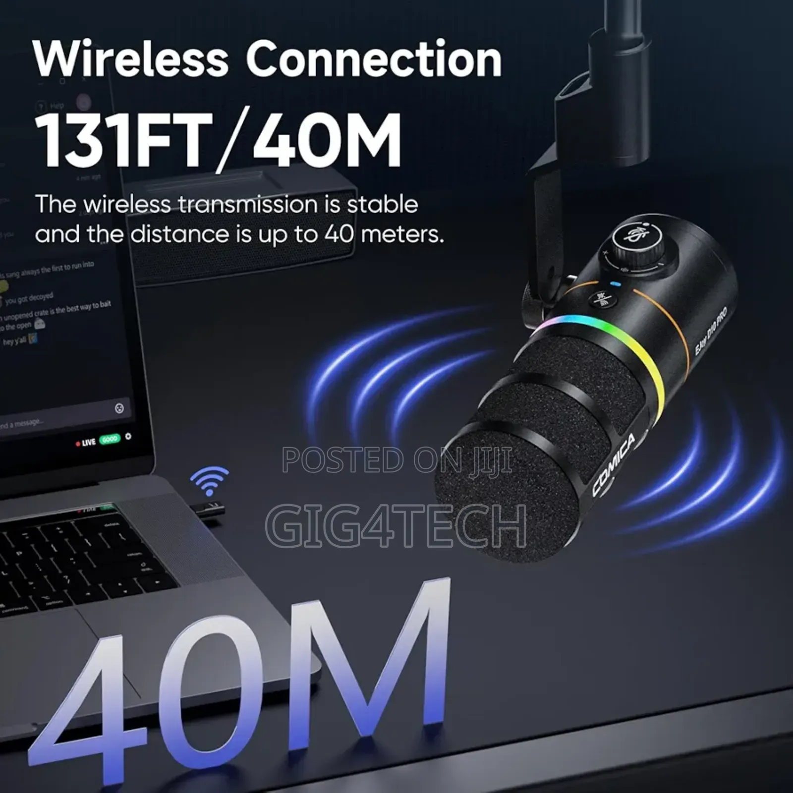 Comica Ejoy D10 Pro (D) Dynamic Wireless and Usb-C Microphone