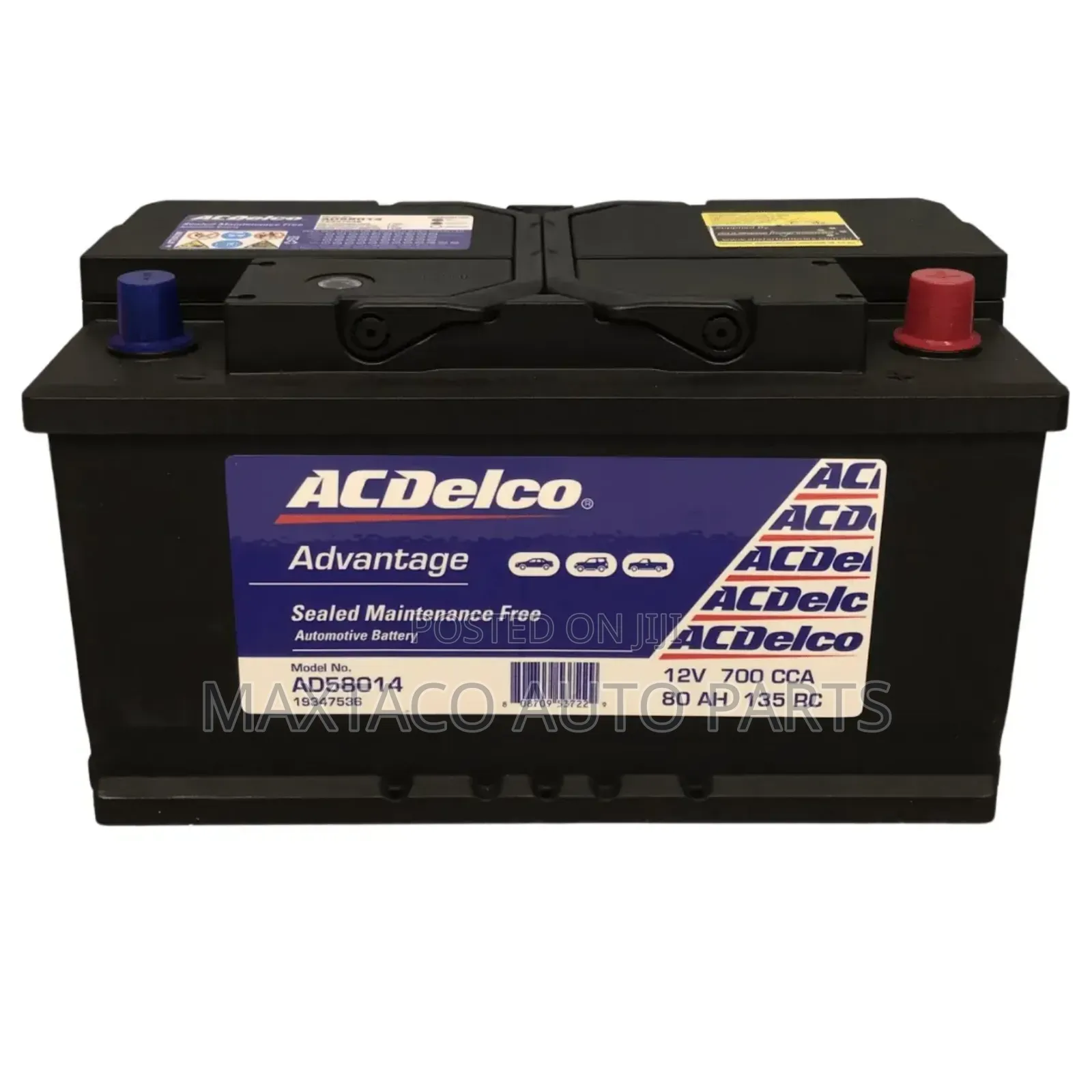 17 Plates 80ah 12v Acdelco Batteries