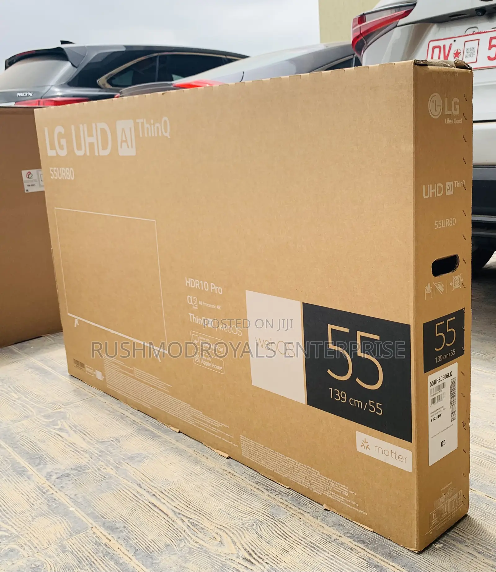 Lg Uhd Smart Tv 55”Inches Ur80 55ur80506lk