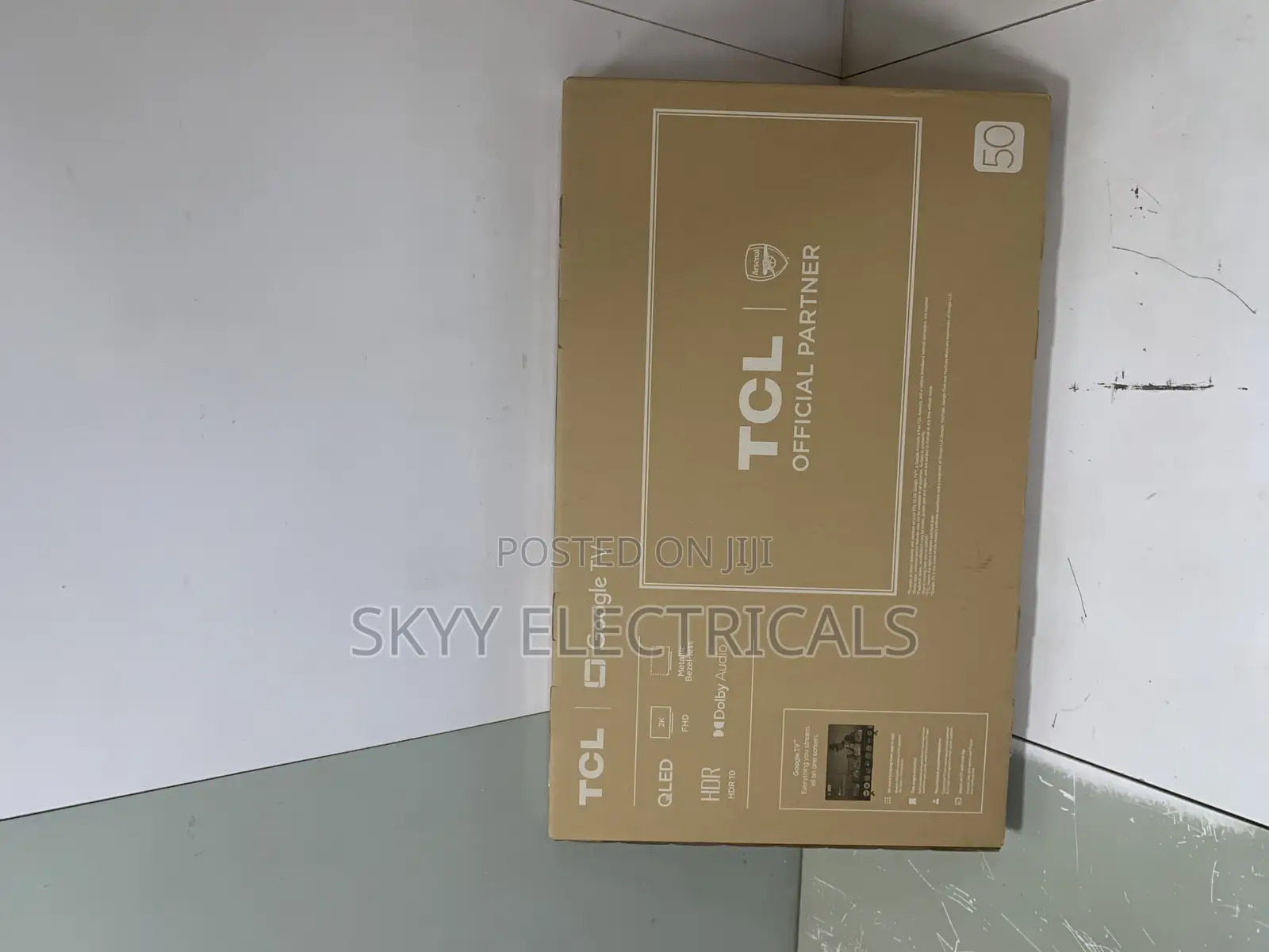 Tcl 50”Qled Smart Digital Slim Tv