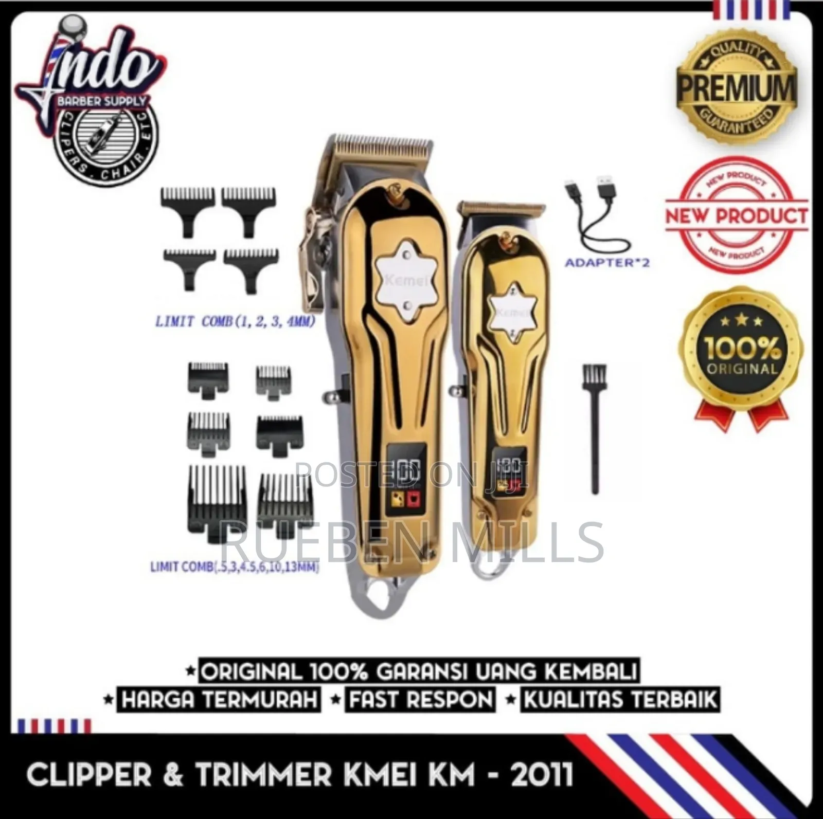 Father And Son Hair Clipper Barbering Machine