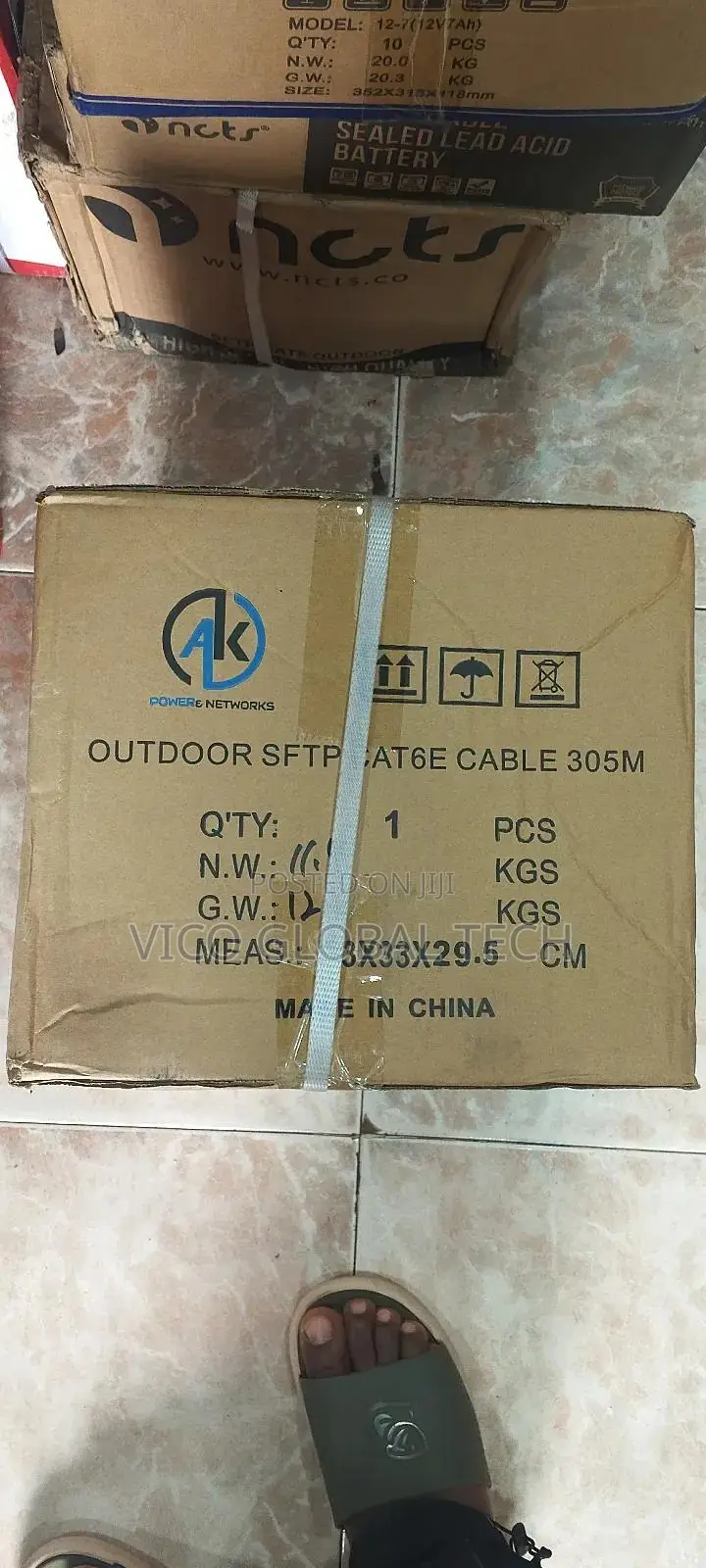 Cat6 Outdoor Cable SFTP 305m
