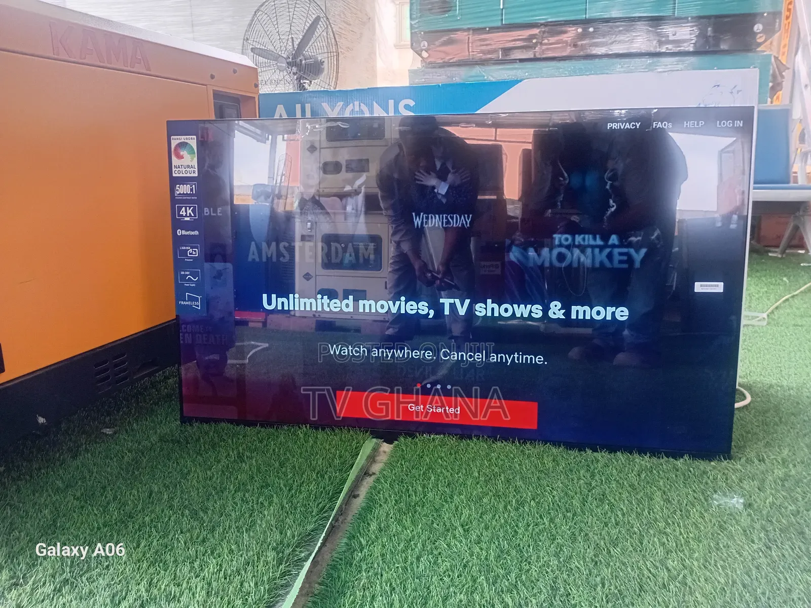 Brand New Ailyson 50” Smart Tv – Crystal Clear Display