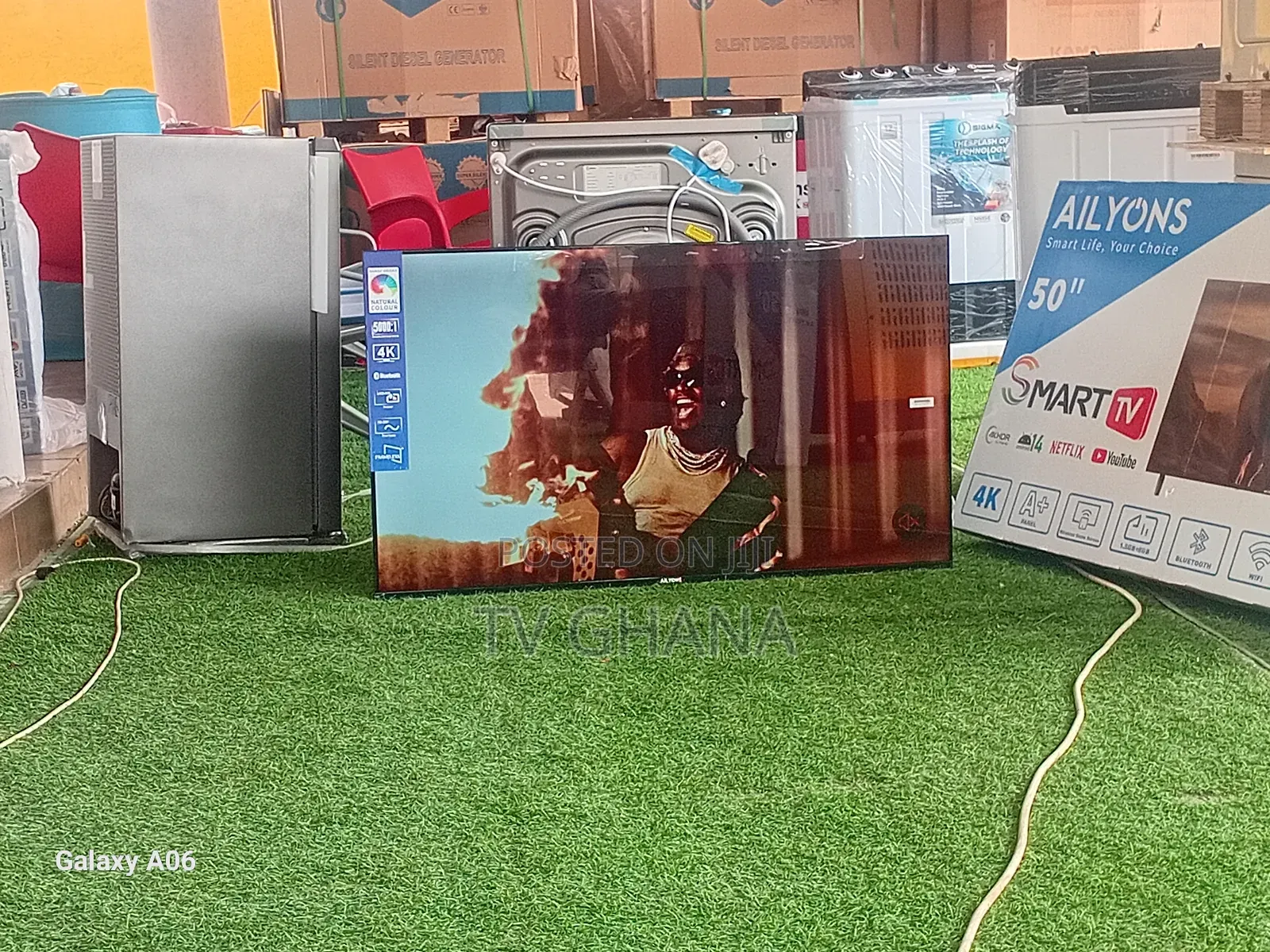Brand New Ailyson 50" – Ultra Hd Smart Tv